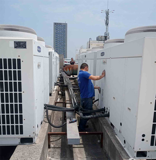 仓山中央空调制热和不制冷系统维修方法